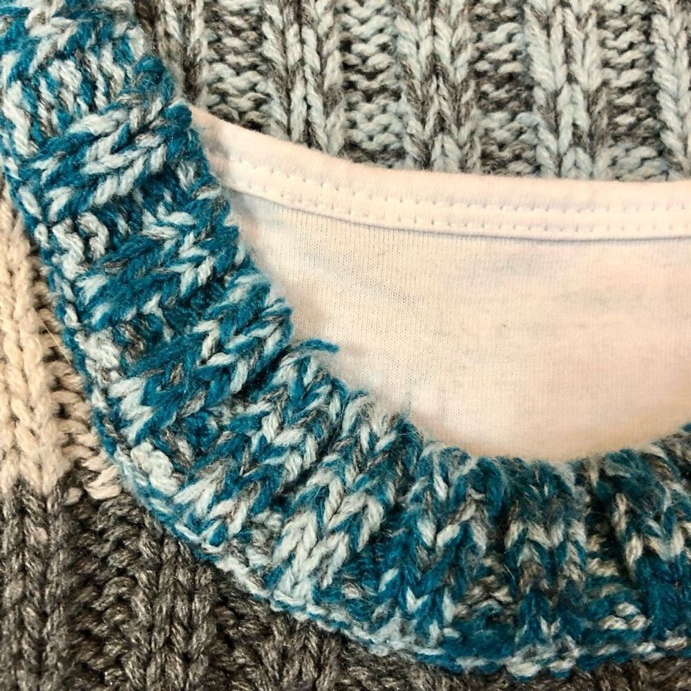 Grane Sweater Dress Scoop Neck Size Small - Picture 9 of 15